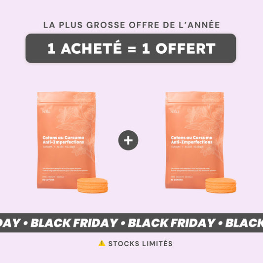 Almohadillas limpiadoras Cúrcuma y Vitamina C