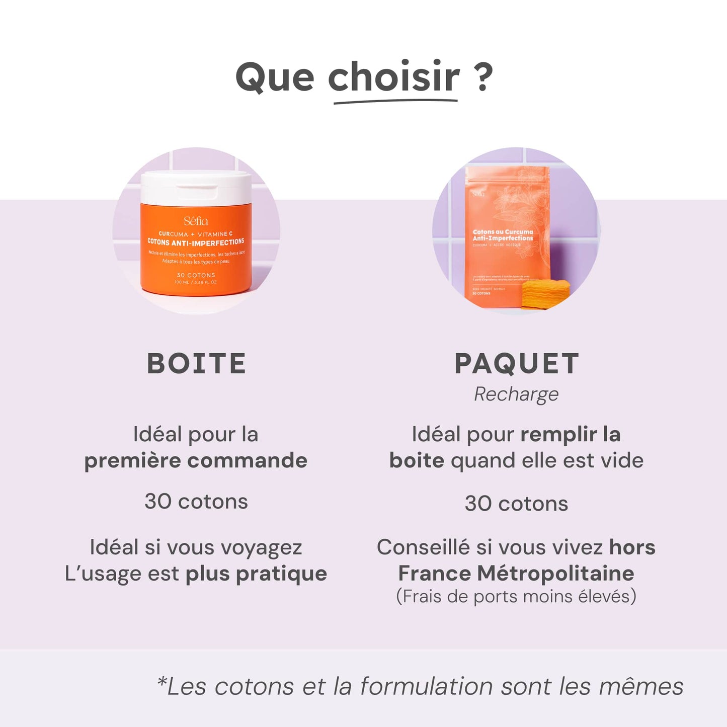 Almohadillas limpiadoras Cúrcuma y Vitamina C