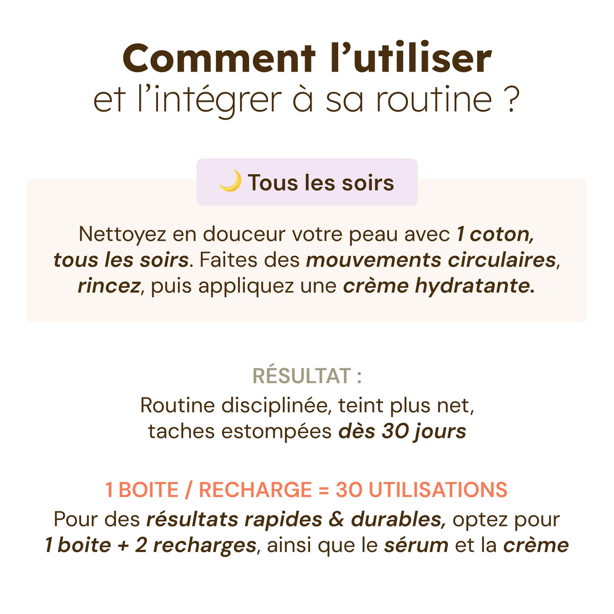 Almohadillas limpiadoras Cúrcuma y Vitamina C