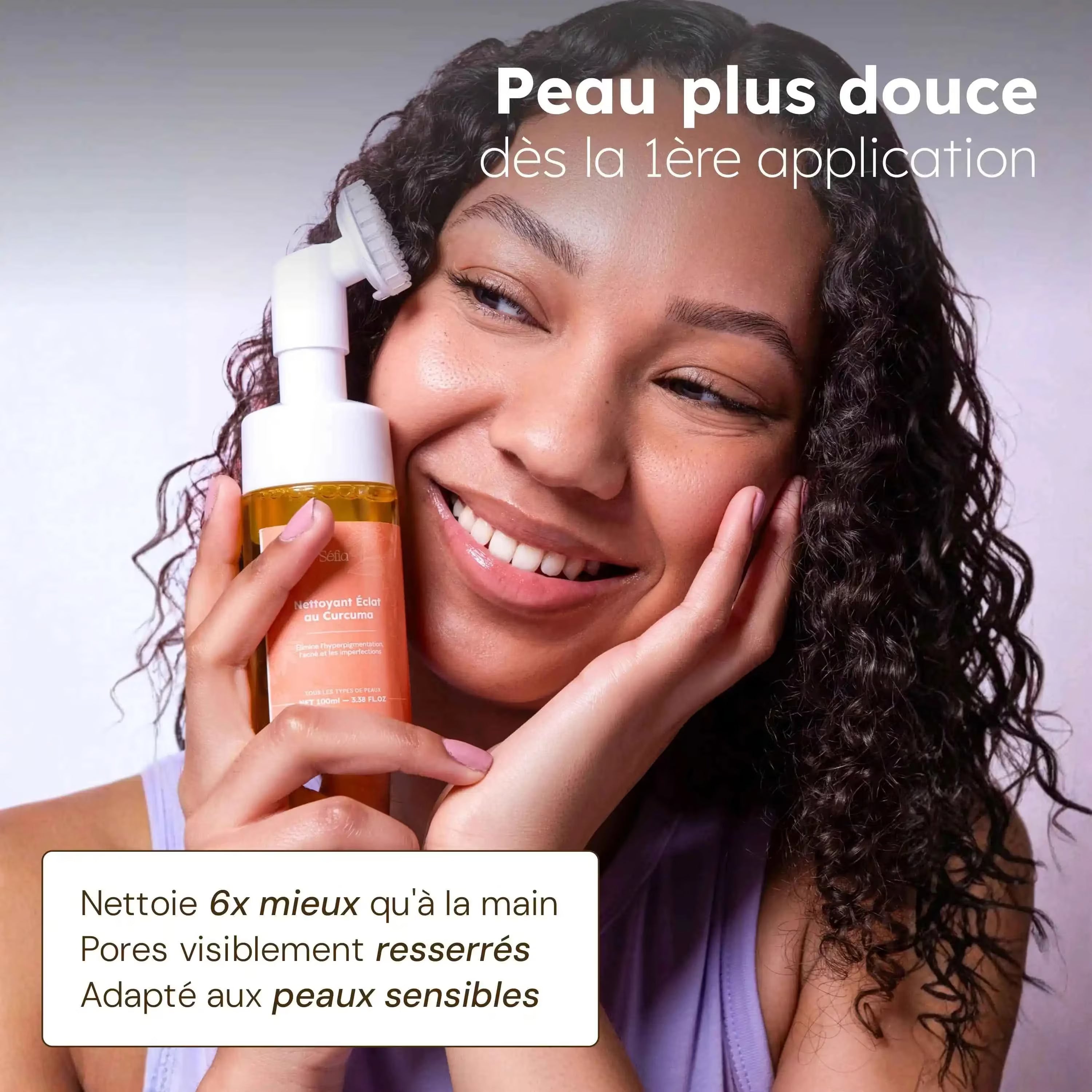 Nettoyant Éclat au Curcuma